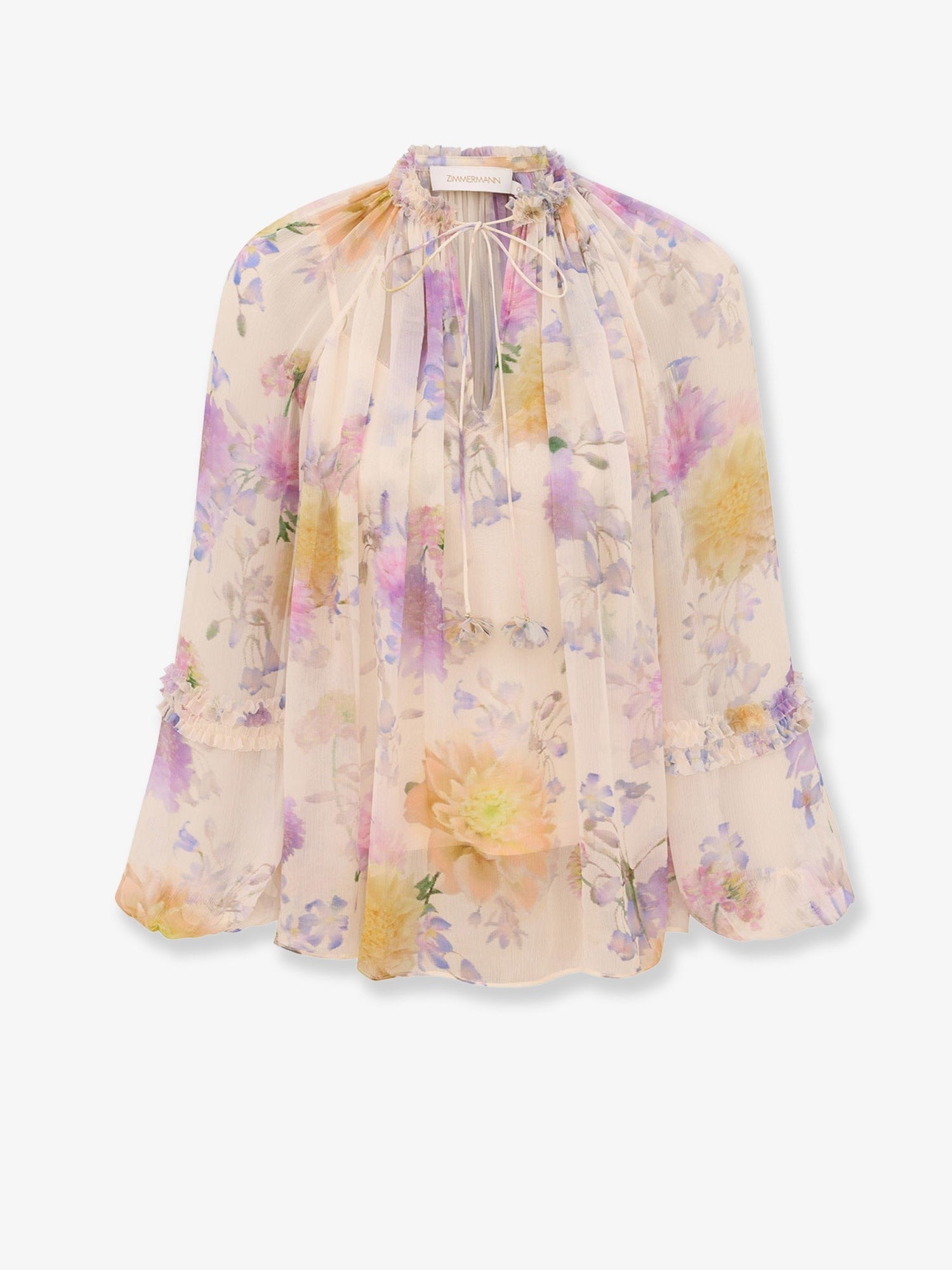 Zimmermann Women's Luna Viscose Shirt White