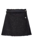 Versace Lurex Skirt Black