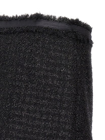 Versace Lurex Skirt Black