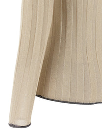 Fabiana Filippi Lurex Sweater Gold