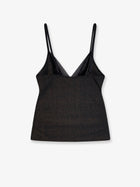 BOSS Women's Lurex Tank Top and Slip Set Black