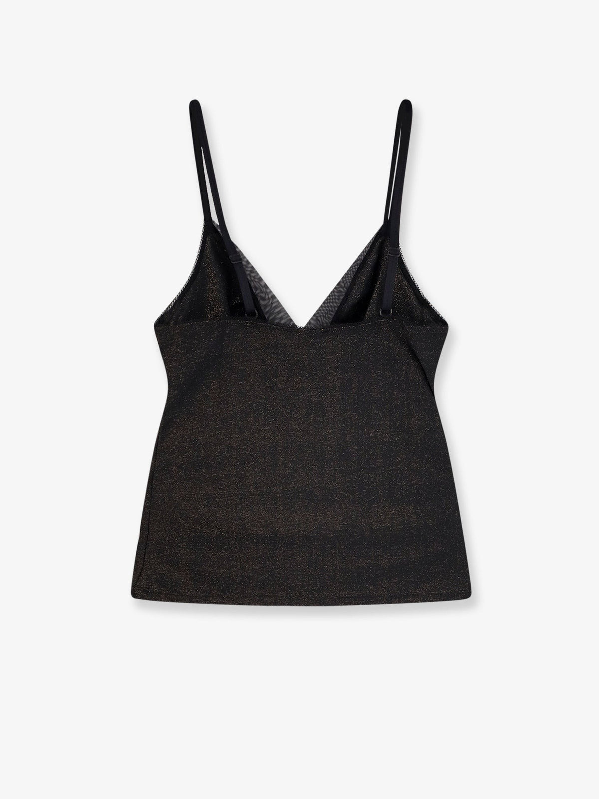 BOSS Women's Lurex Tank Top and Slip Set Black