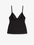 BOSS Women's Lurex Tank Top and Slip Set Black