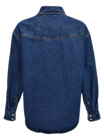 Palm Angels LW Monogram Jacket Blue