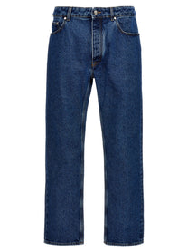 Palm Angels LW Monogram Jeans Blue
