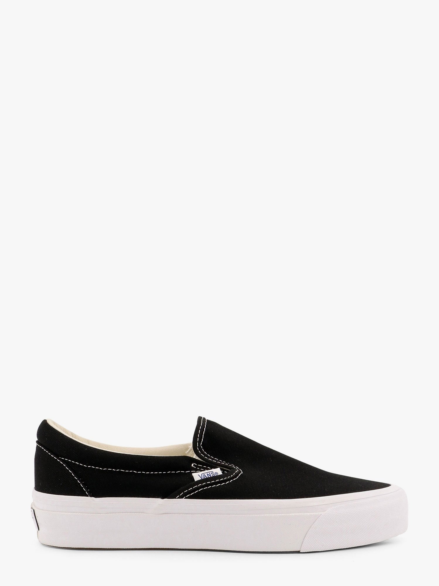 Vans Men's Lx Slip on Reissue Canvas Sneakers Black