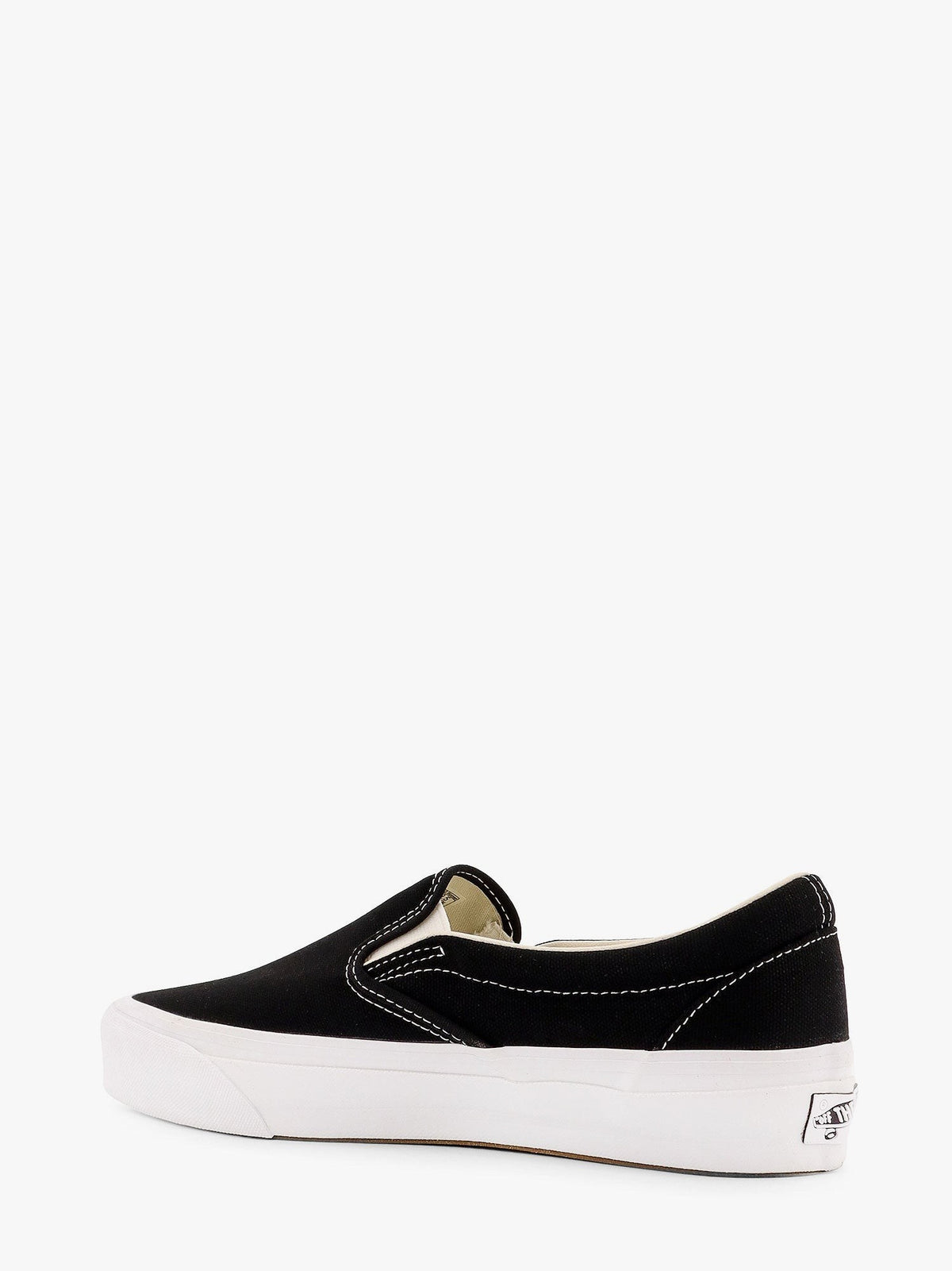 Vans Men's Lx Slip on Reissue Canvas Sneakers Black