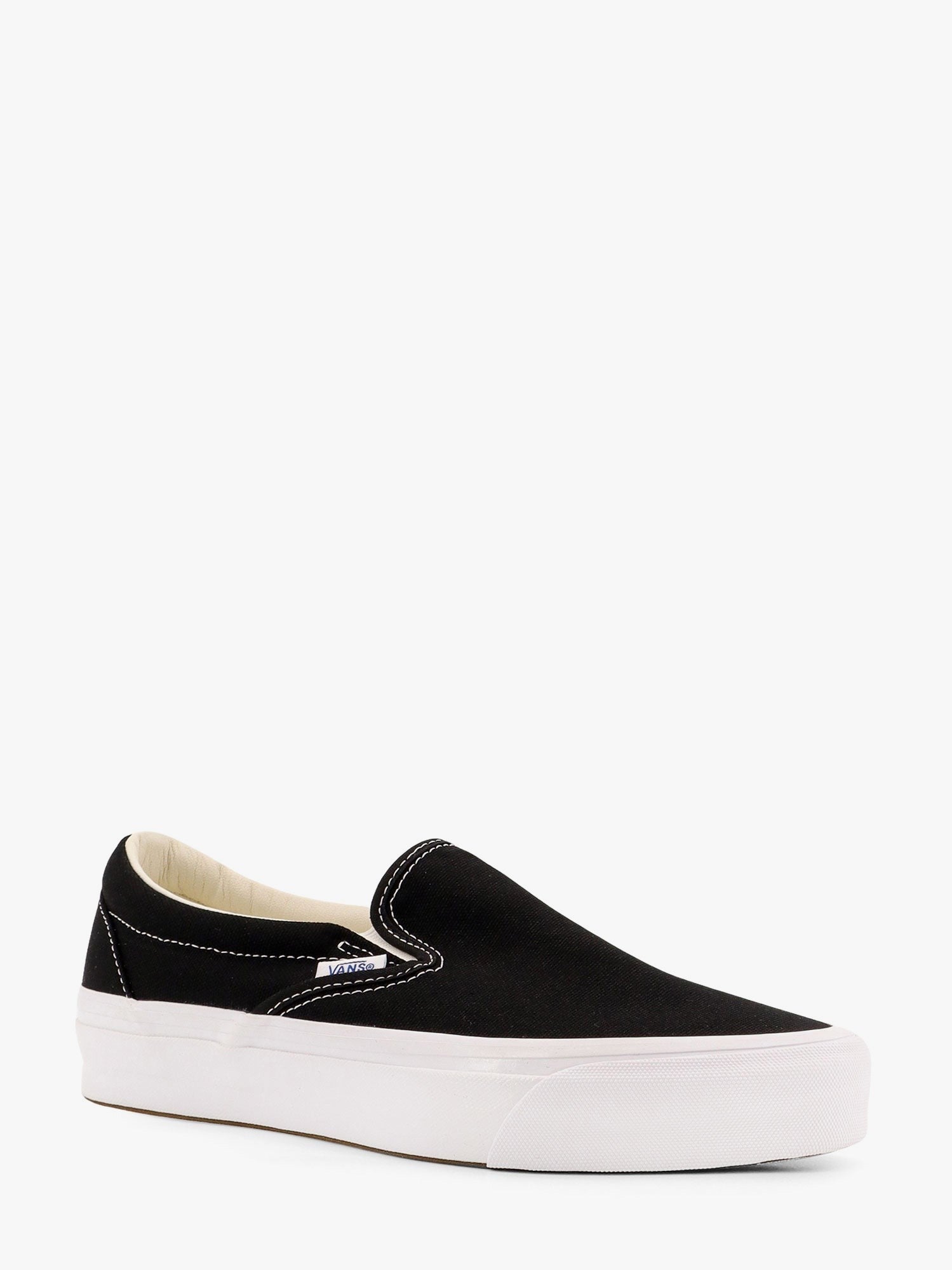 Vans Men's Lx Slip on Reissue Canvas Sneakers Black