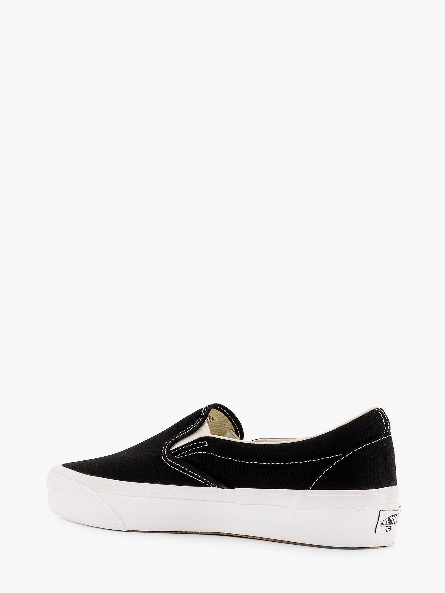 Vans Men's Lx Slip on Reissue Canvas Sneakers Black