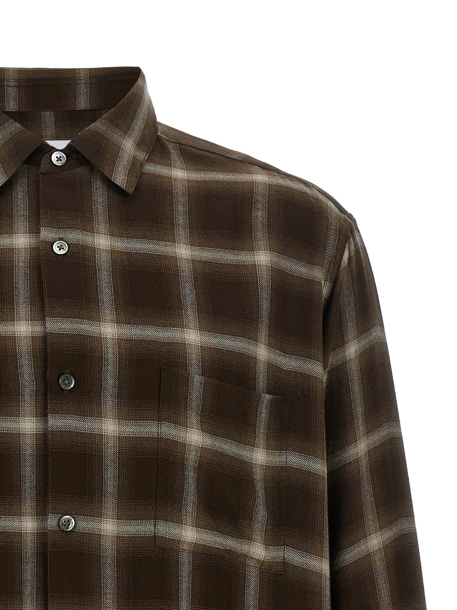 Ssstein Ly Vis Shirt Brown