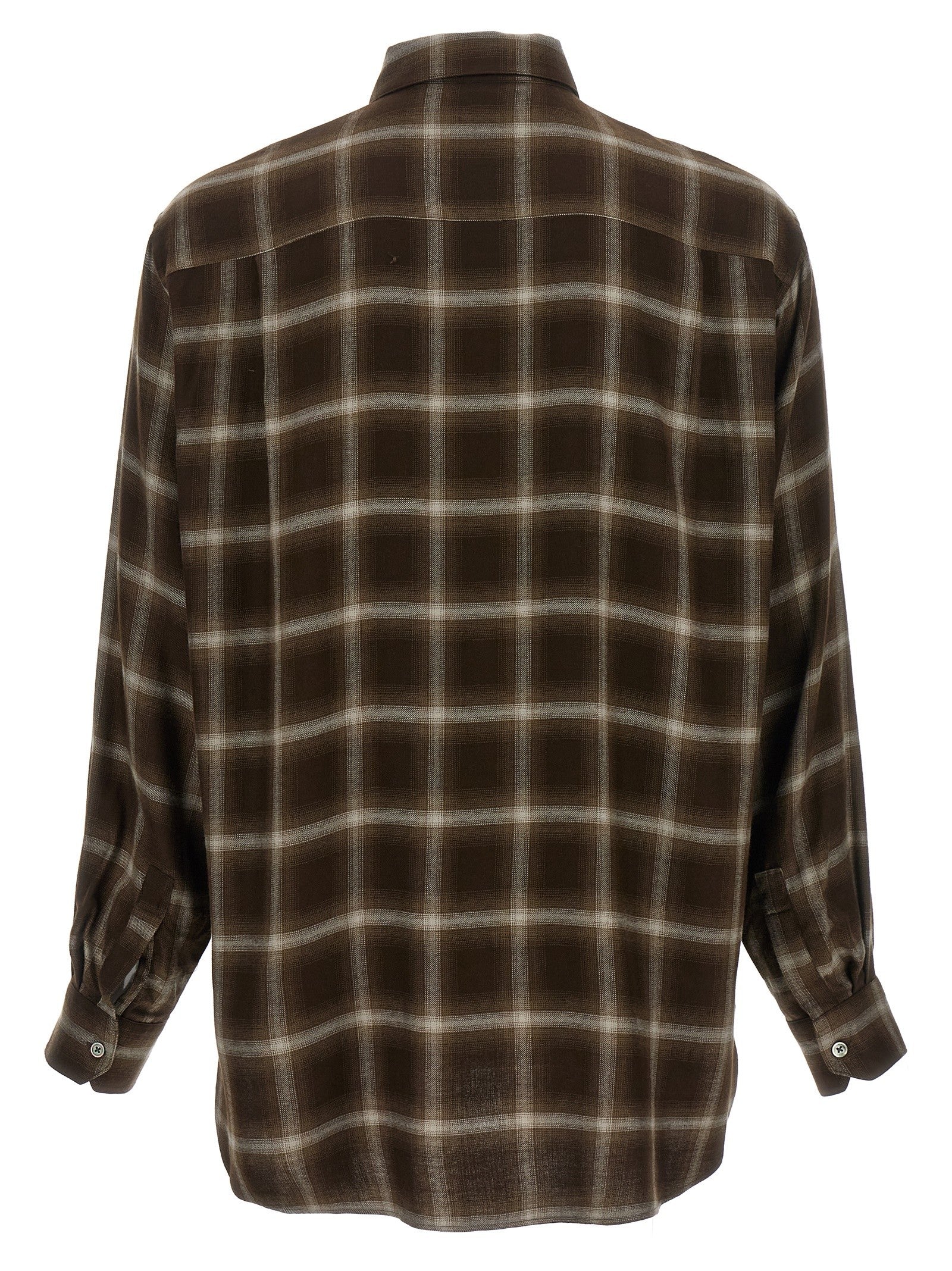 Ssstein Ly Vis Shirt Brown