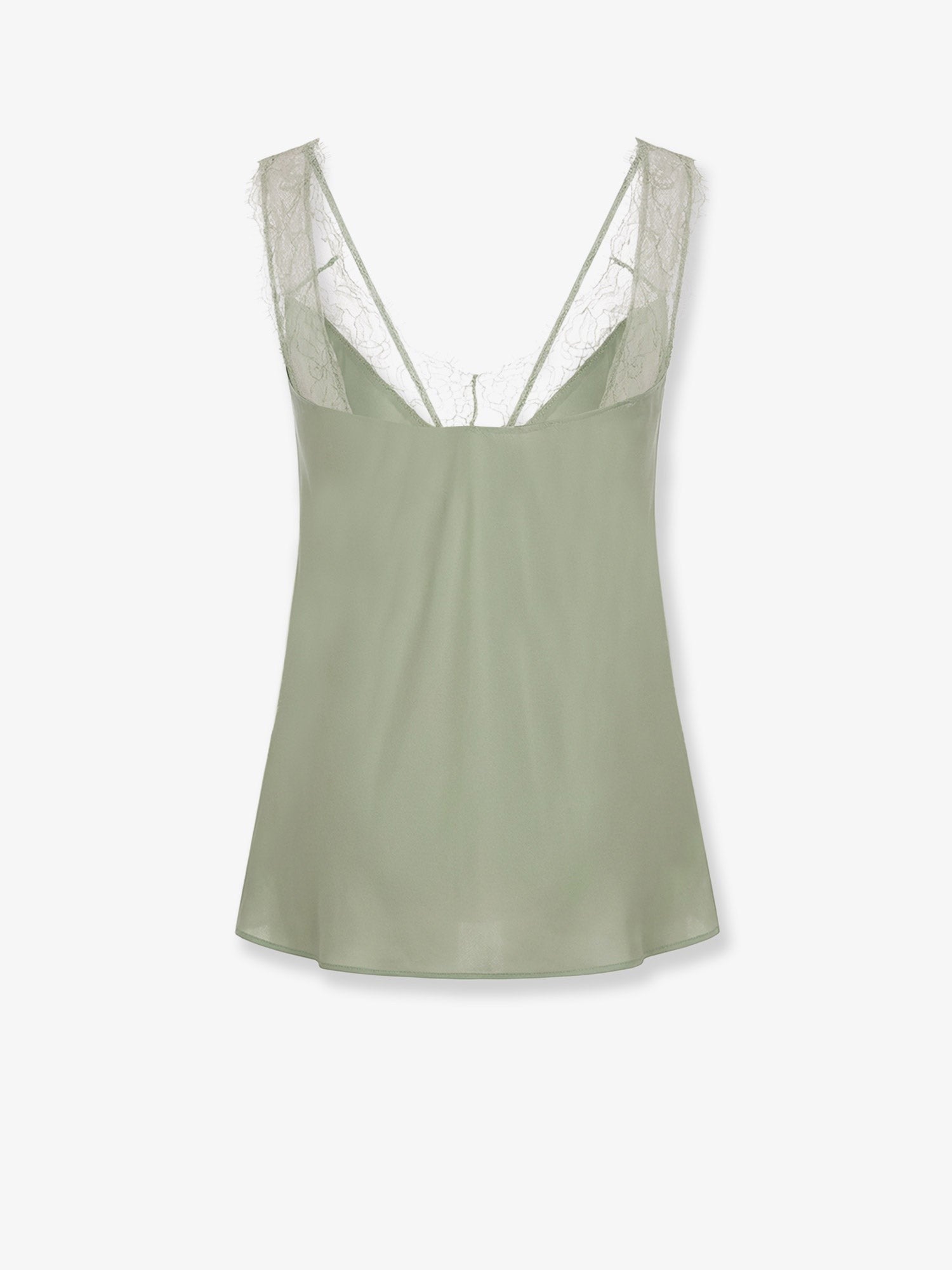 Pinko Women's Lydia Satin Top Green