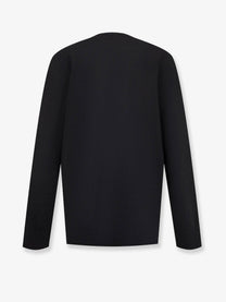 Toteme Women's Lyocell and Cashmere Blend Sweater Grey