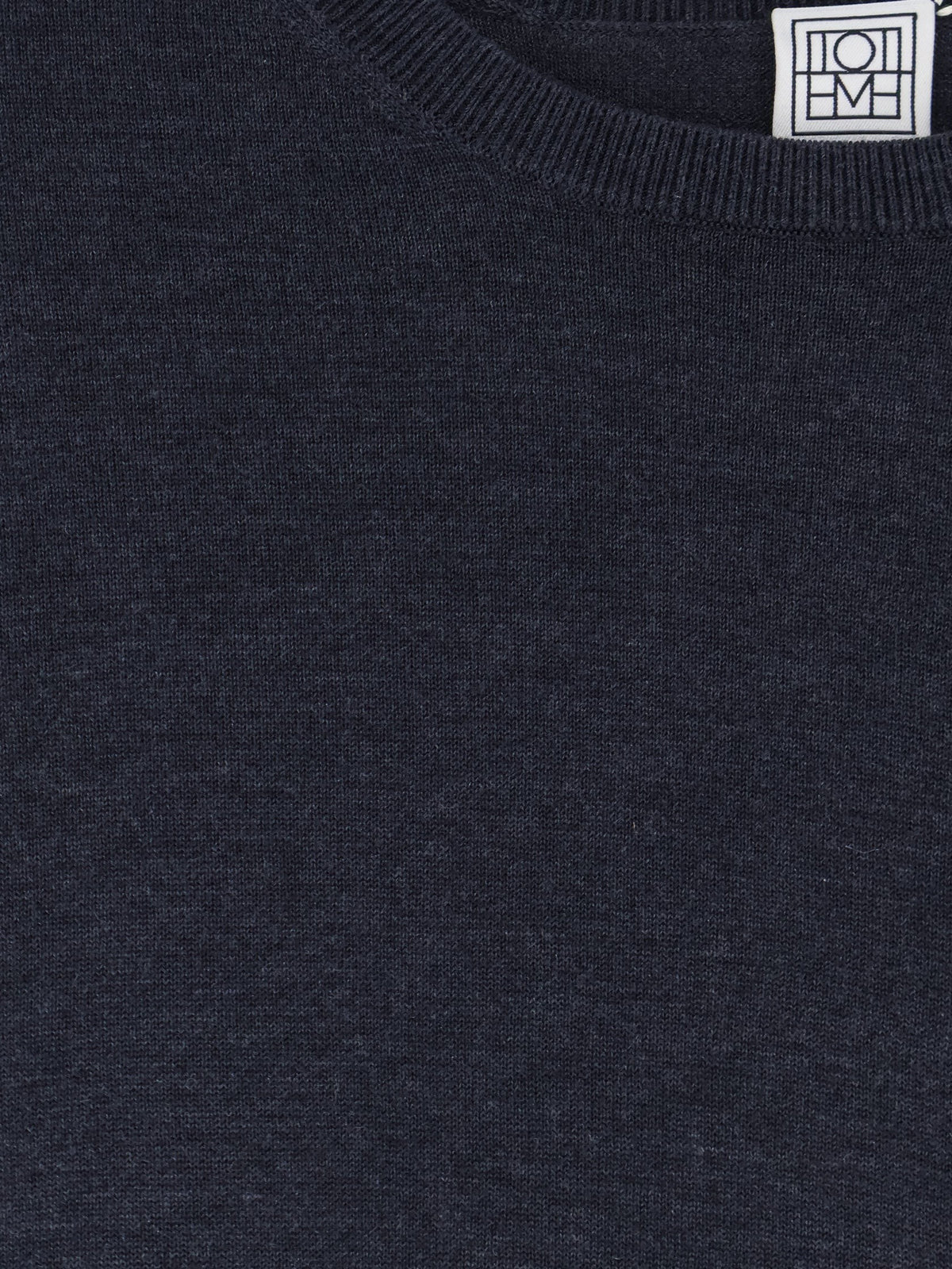 Toteme Women's Lyocell and Cashmere Sweater Grey