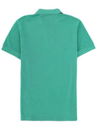 Tom Ford Men's Lyocell and Cotton Polo Shirt Green, view 2
