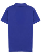 Tom Ford Men's Lyocell and Cotton Polo Shirt Blue, view 2