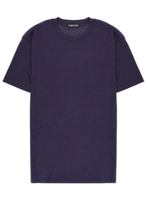 Tom Ford Men's Lyocell and Cotton Shirt Blue