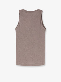 Tonywack Men's Lyocell Blend Tank Top Beige