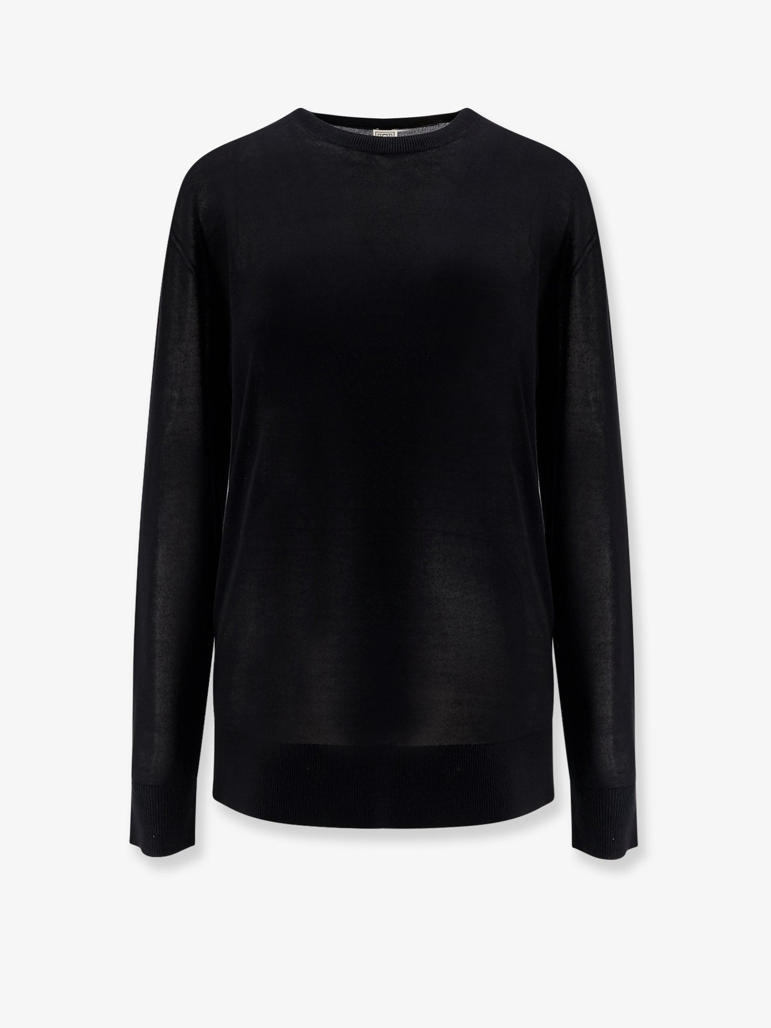 Toteme Women's Lyocell Sweater Black Toteme