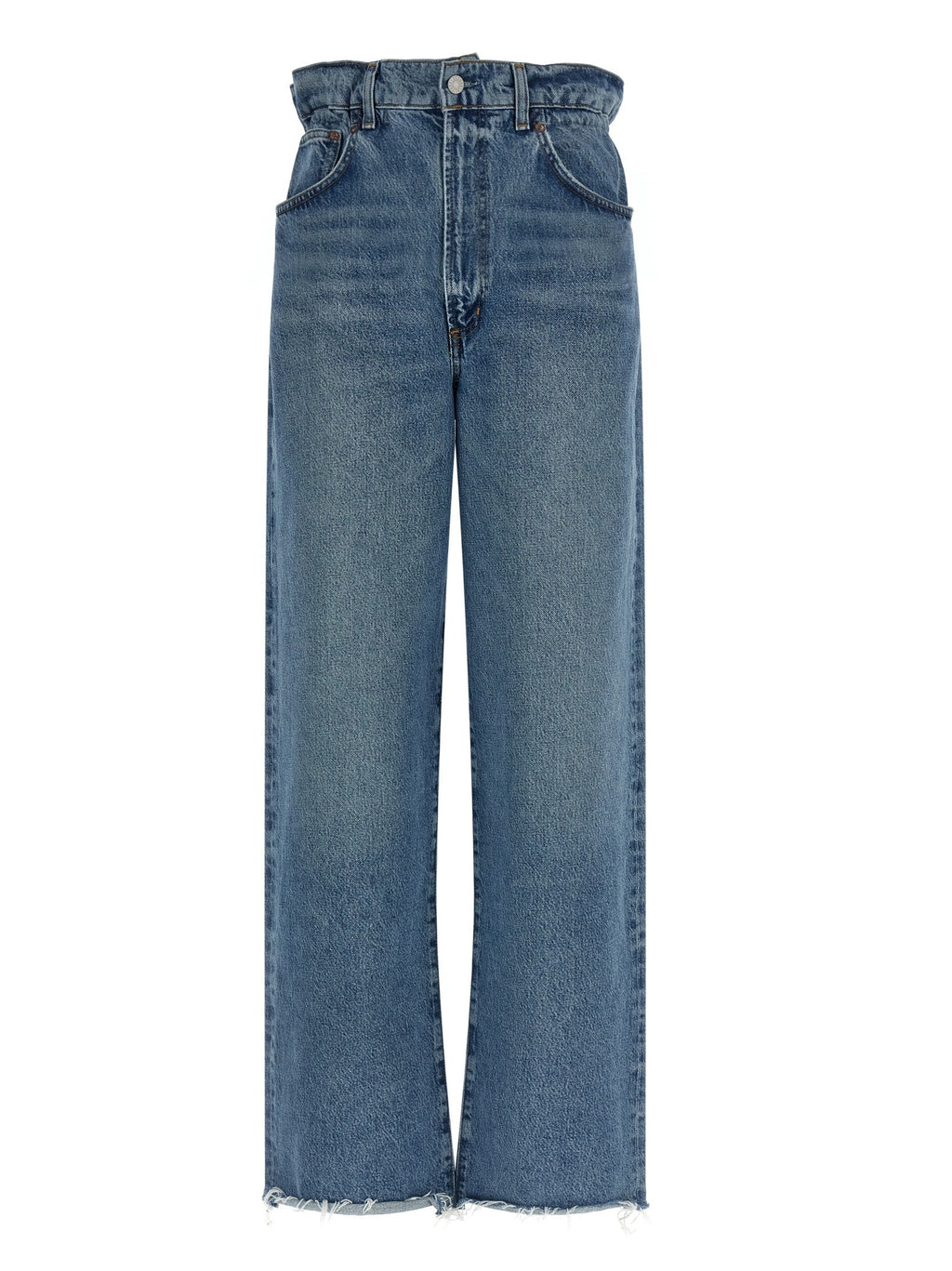 AGOLDE Lyonne in Outbreak Jeans Blue