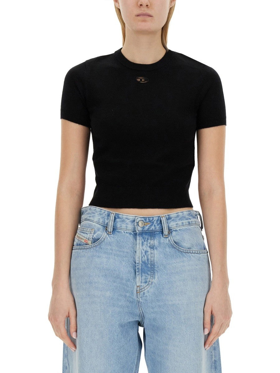 Diesel Women's Arga Jerseys Black Diesel