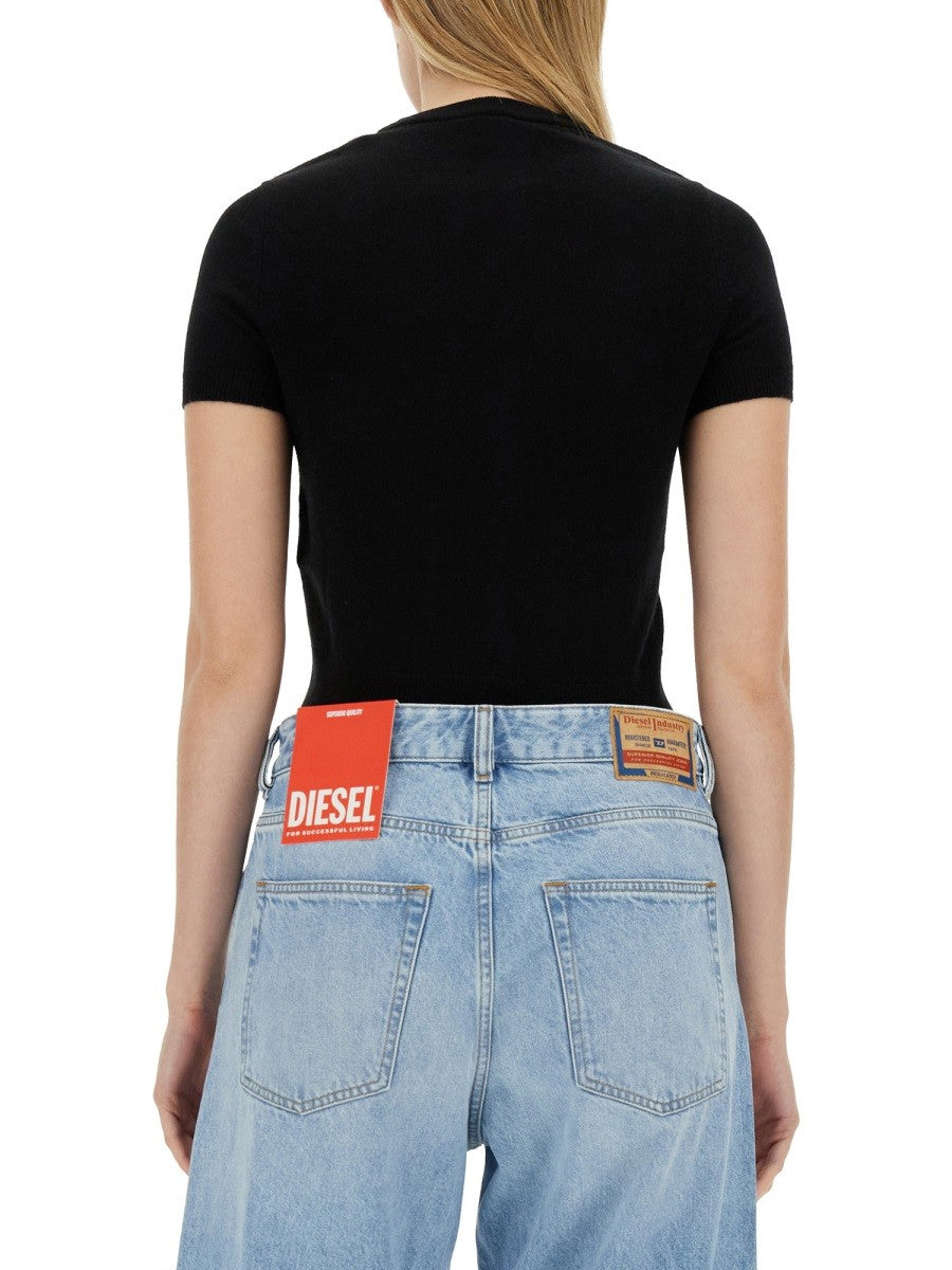 Diesel Women's Arga Jerseys Black Diesel