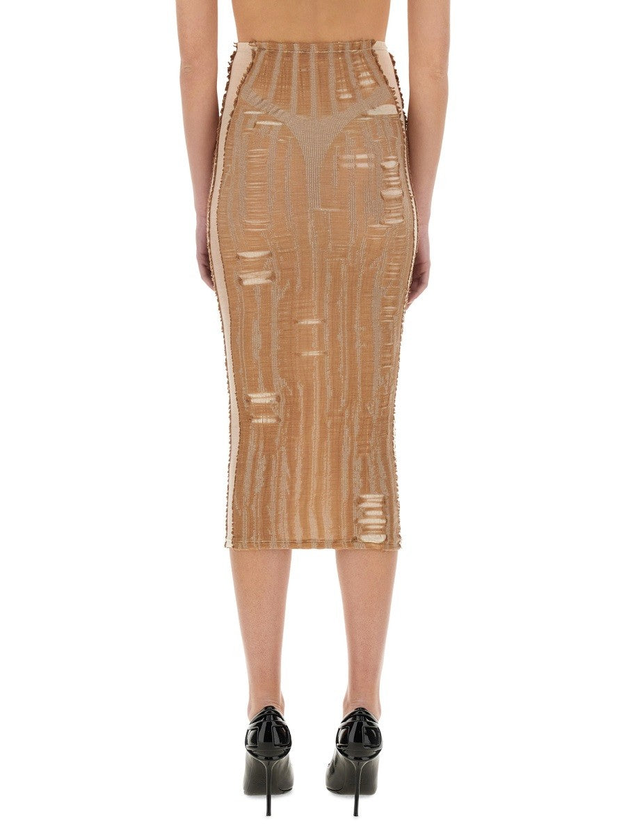 Diesel Women's Calina Skirt Beige Diesel