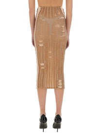 Diesel Women's Calina Skirt Beige Diesel