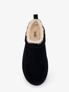 UGG Men's Classic Micro Suede Sandals Black, view 5
