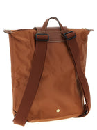 Longchamp Le Pliage Original Backpack Brown, view 2