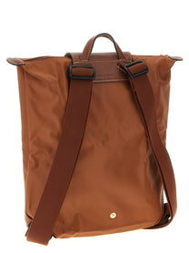 Longchamp Le Pliage Original Backpack Brown, view 2
