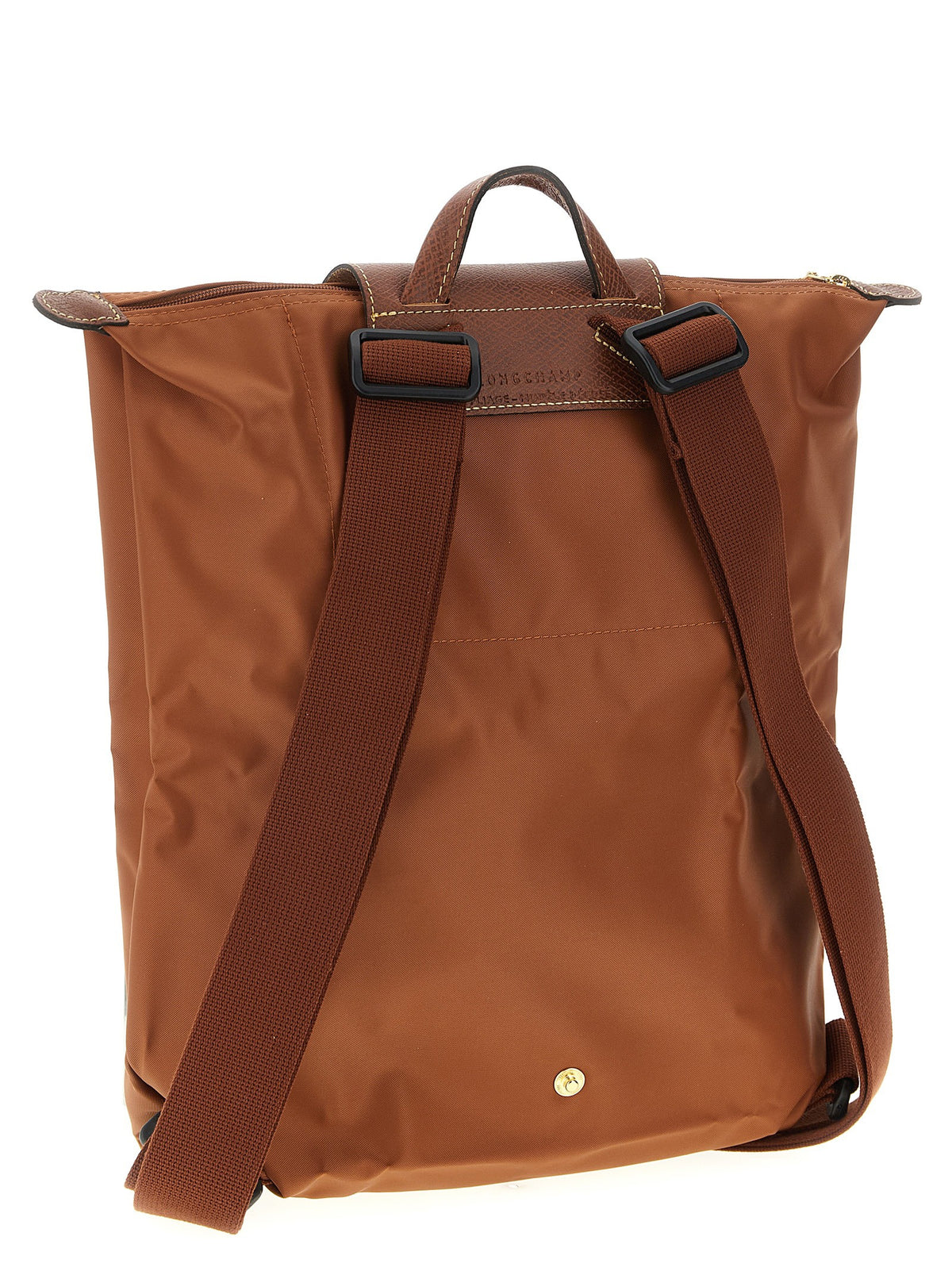 Longchamp Le Pliage Original Backpack Brown, view 2
