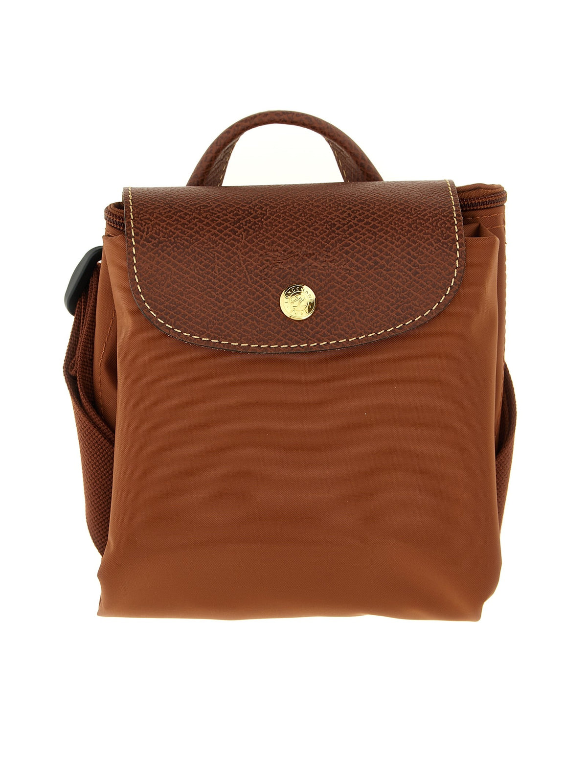 Longchamp Le Pliage Original Backpack Brown, view 3