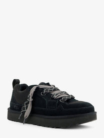 UGG Men's Lo Lowmel Suede Sneakers Black