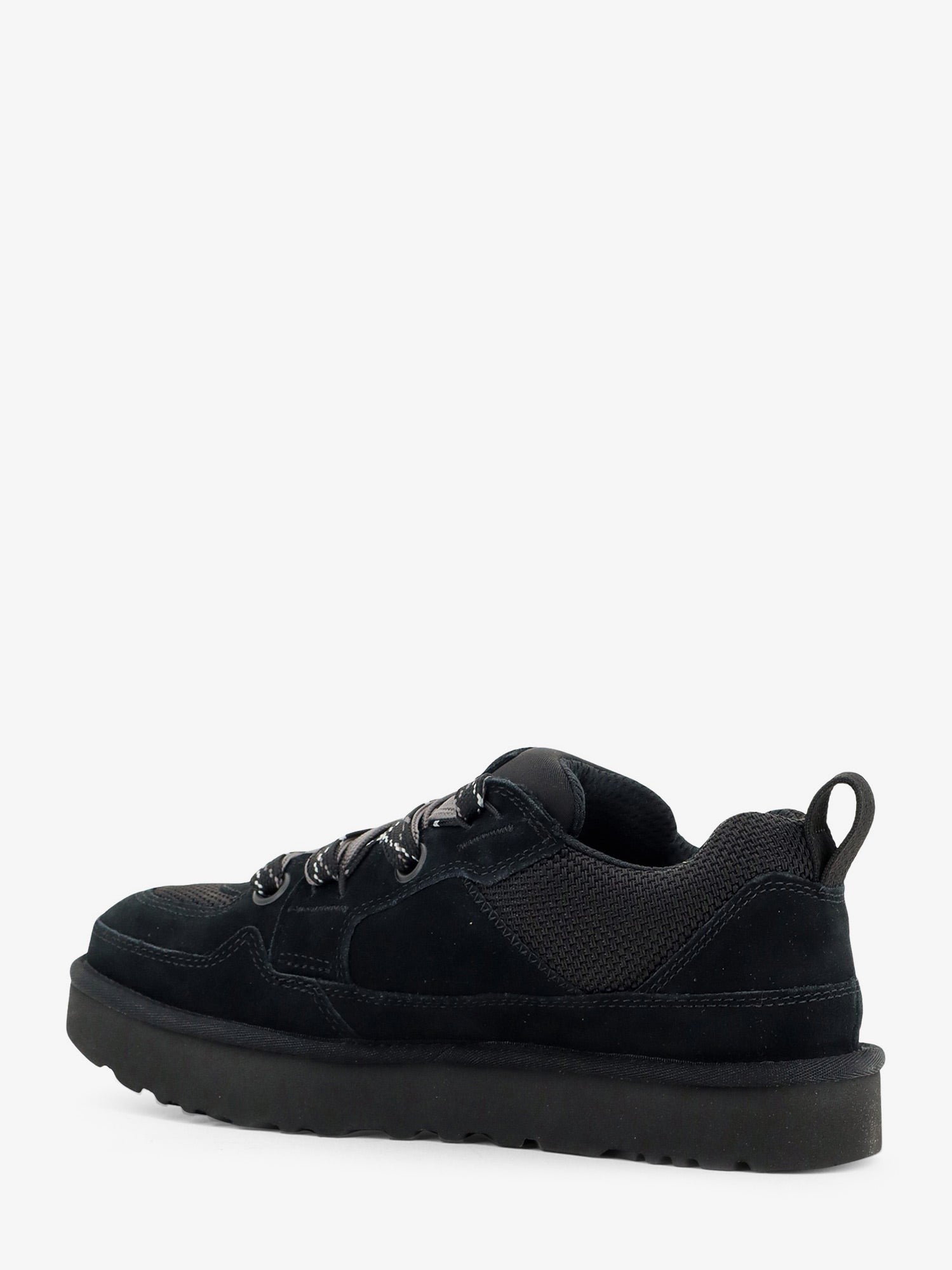 UGG Men's Lo Lowmel Suede Sneakers Black