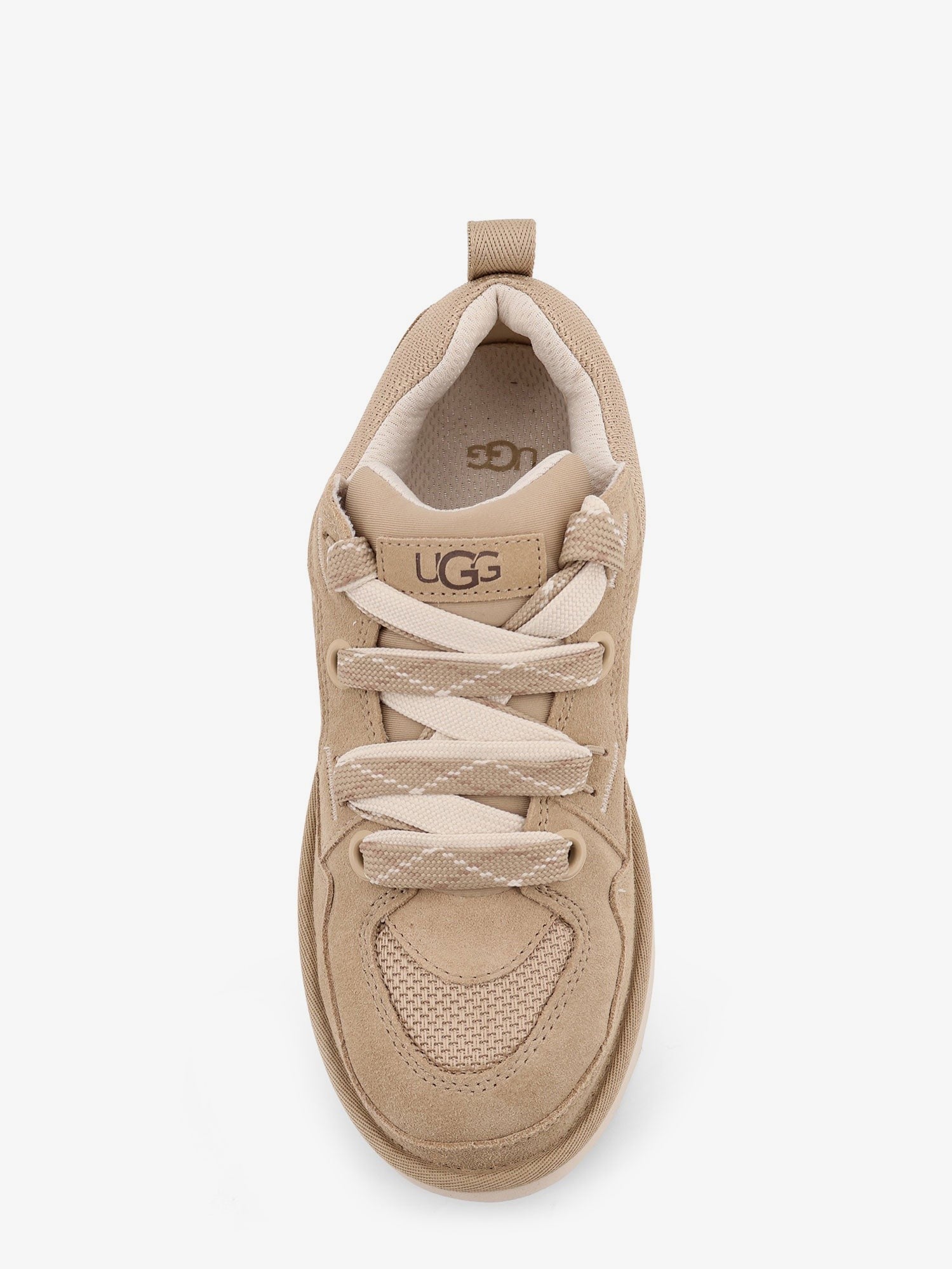 UGG Men's Lo Lowmel Suede Sneakers Beige