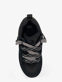 UGG Men's Lo Lowmel Suede Sneakers Black