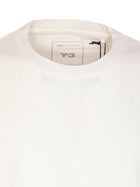 Adidas Y3 Unisex Merch SS Tee Cwhite White