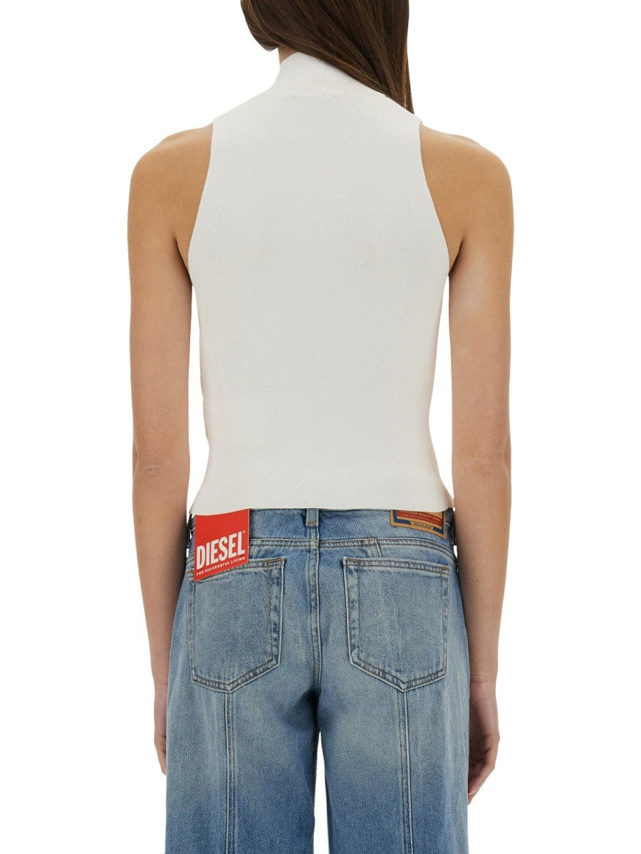 Diesel Women's Onervax Top White
