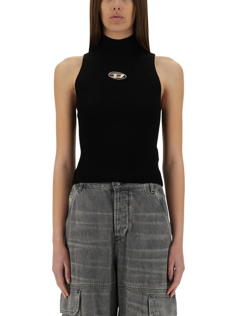 Diesel Women's Onervax Top Black