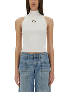 Diesel Women's Onervax Top White