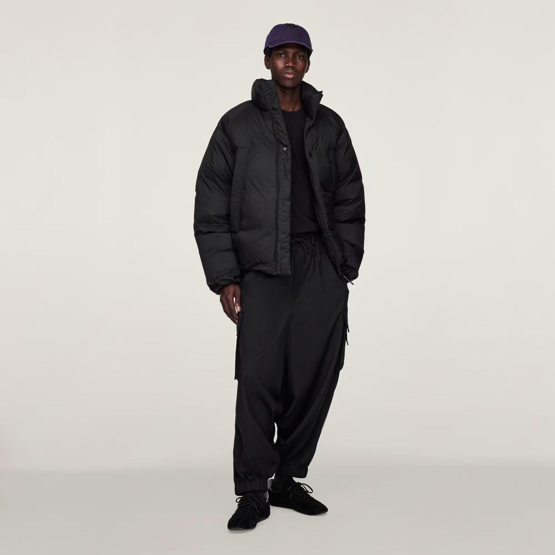 Adidas Y3 Men's Puff Jkt Black Black