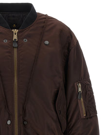 Maison Margiela Reversible Bomber Jacket Brown