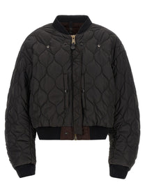 Maison Margiela Reversible Bomber Jacket Brown