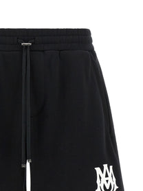 AMIRI Ma Core Print Sweatshirt Shorts Black