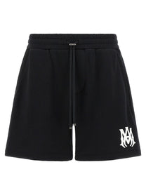 AMIRI Ma Core Print Sweatshirt Shorts Black