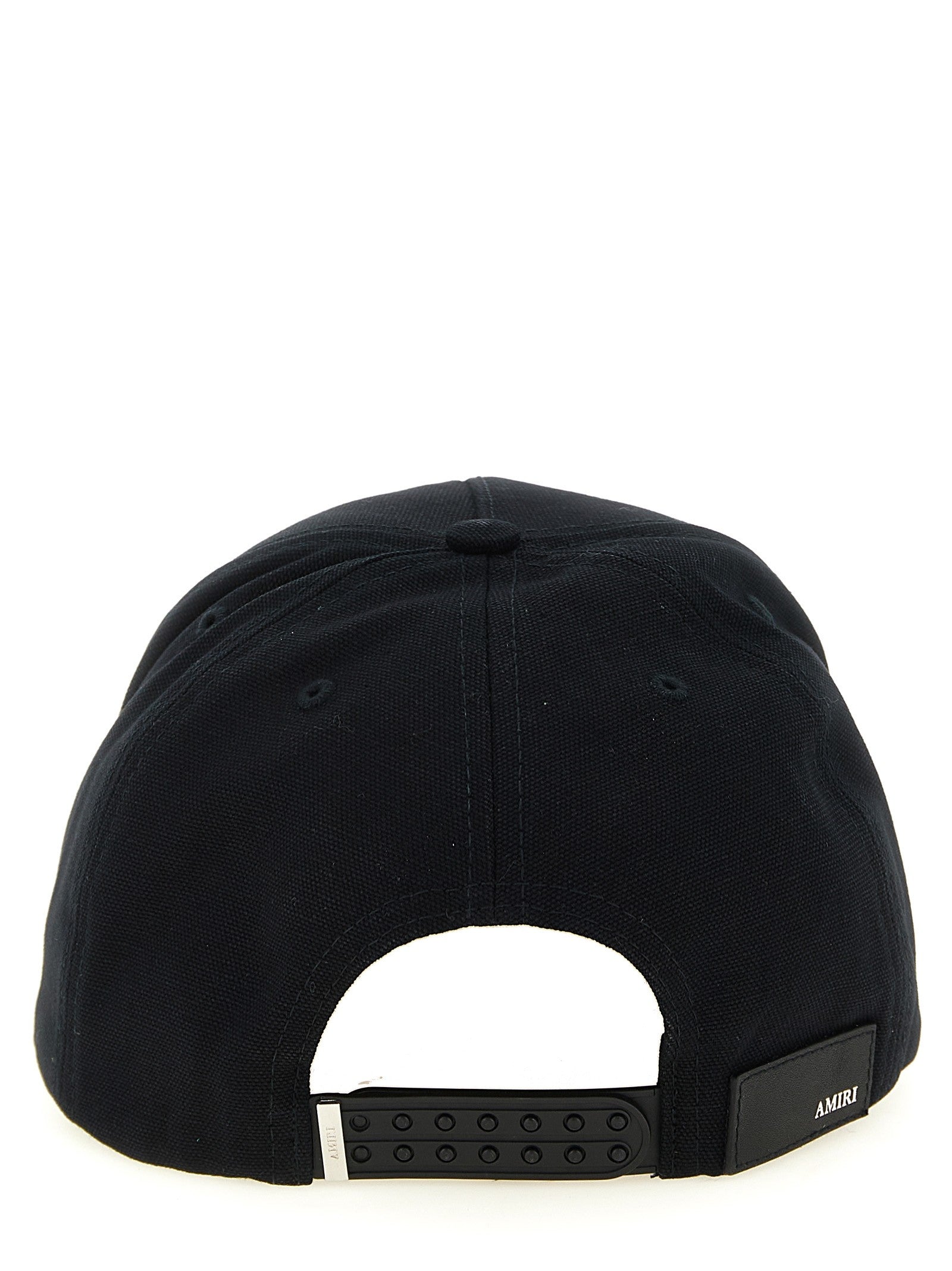 AMIRI MA Embroidery Hat Black