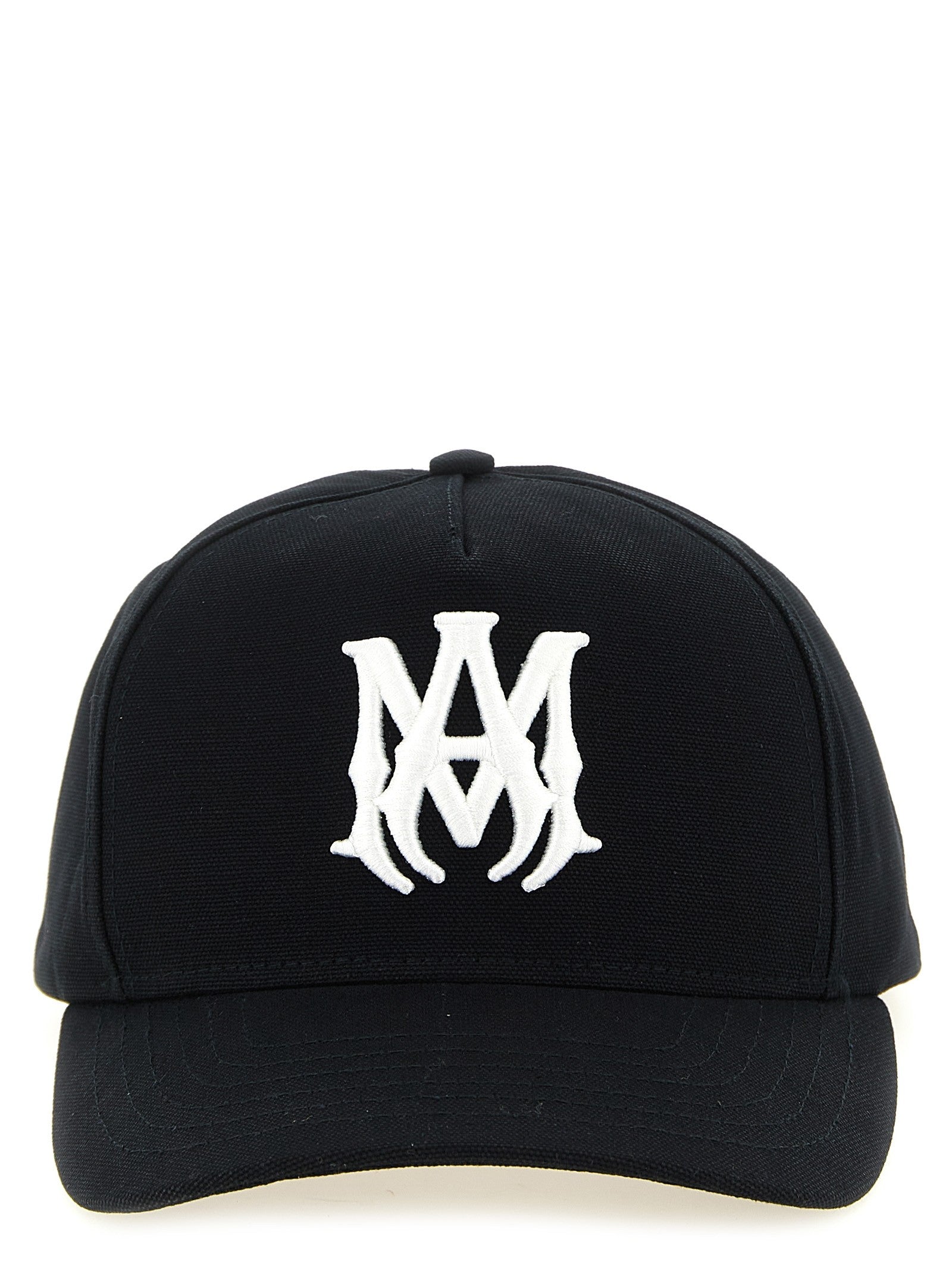 AMIRI MA Embroidery Hat Black