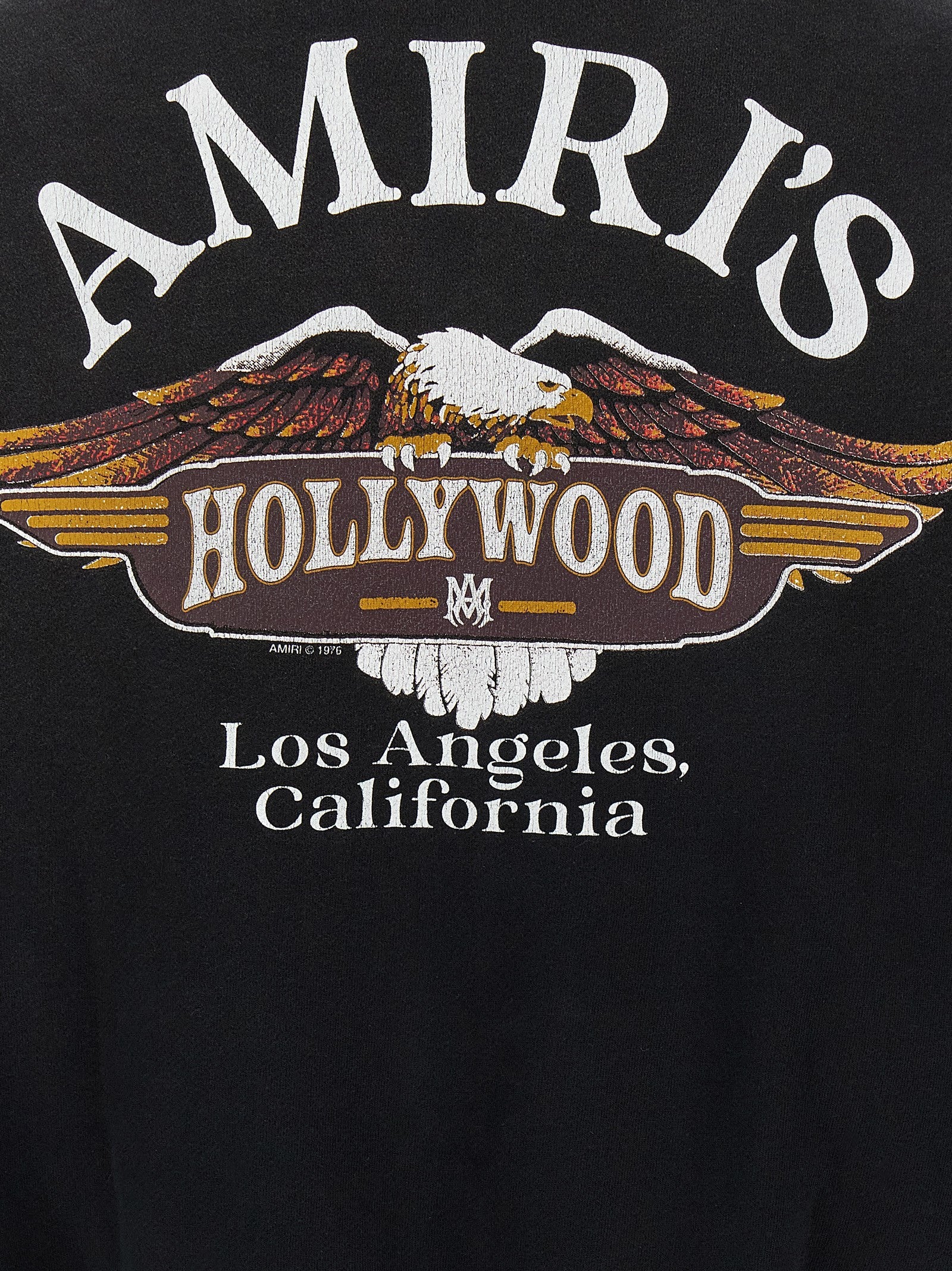 AMIRI MA Flames Hoodie Black