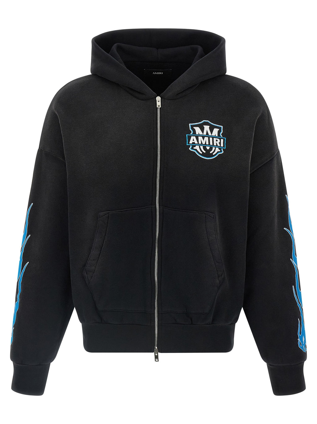 AMIRI MA Flames Hoodie Black